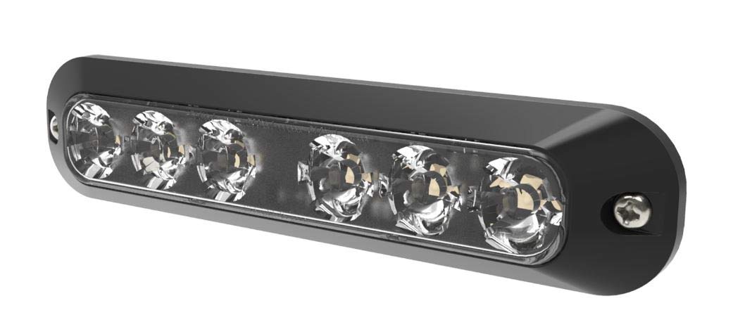 Directional LED,6 LEDs,Amber/Clear
