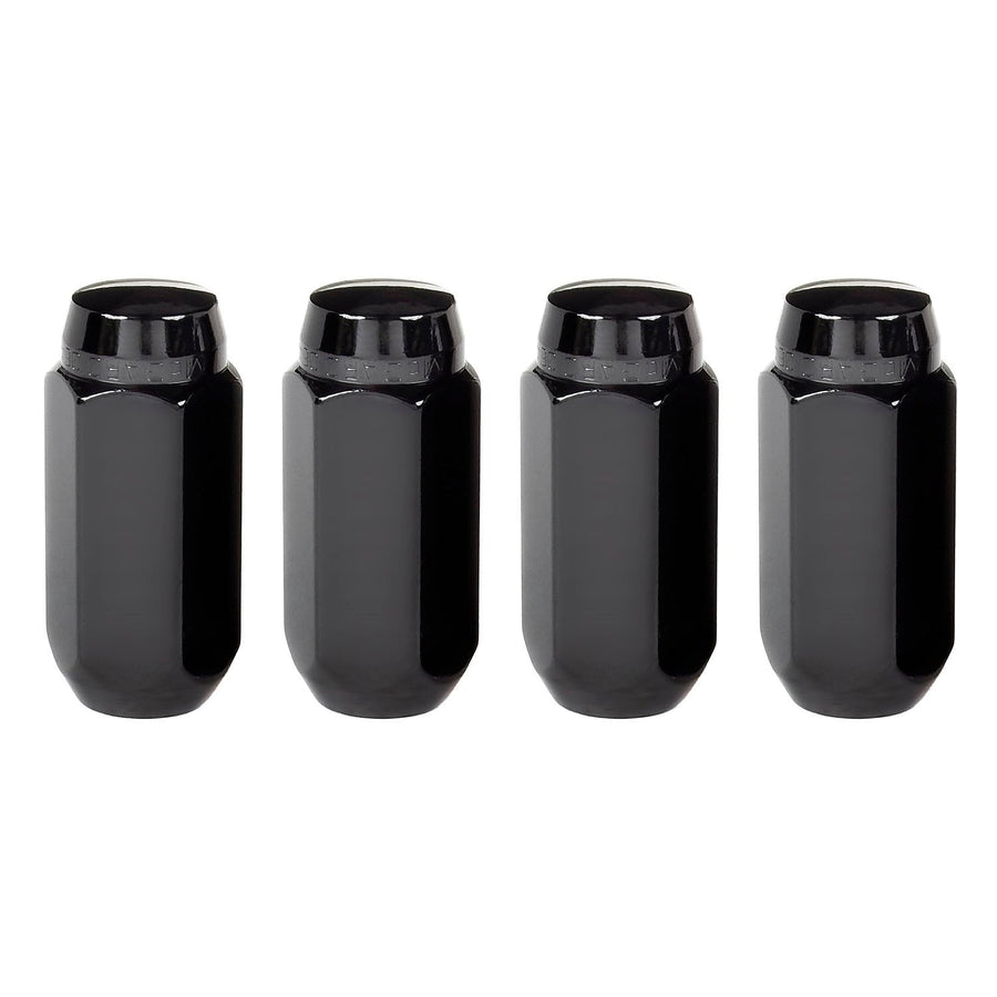 Black McGard Cone Seat Style Lug Nut Set (M14 x 1.5 Thread Size) - Set of 4