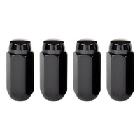 Black McGard Cone Seat Style Lug Nut Set (M14 x 1.5 Thread Size) - Set of 4