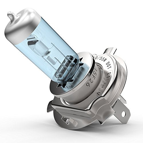 2X H4 4200K 12V 60/55W High/Low Beam Halogen Replacement Spec-D Tuning Left + Right Pair