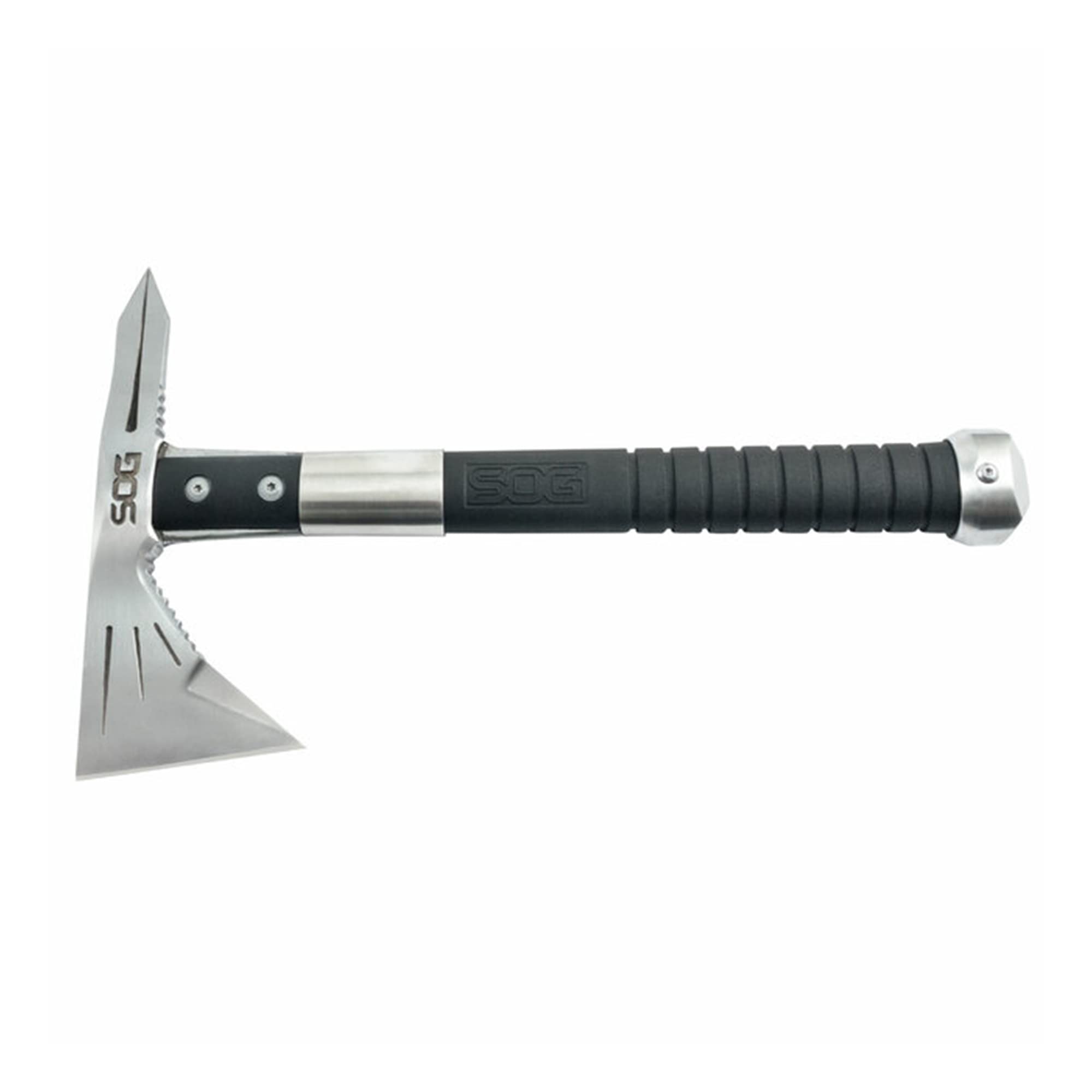 SOG Tactical Hatchet Tomahawk - Voodoo Hawk Mini Tactical Axe, Throwing Hatchet w/ 2.75 Inch Blade for Survival Sports and Camping Axes (F182N-CP)