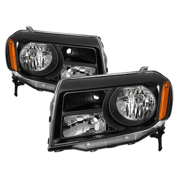 OEM Style Xtune Headlights (HD-JH-HPIL12-AM-BK)