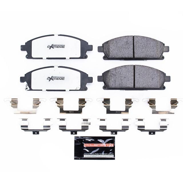 Power Stop Z36-691 Z36 Truck and Tow Brake Pads For Acura MDX, INFINITI Q45, INFINITI QX4, Nissan Pathfinder, Nissan Quest, Nissan X-Trail [Model Specific]