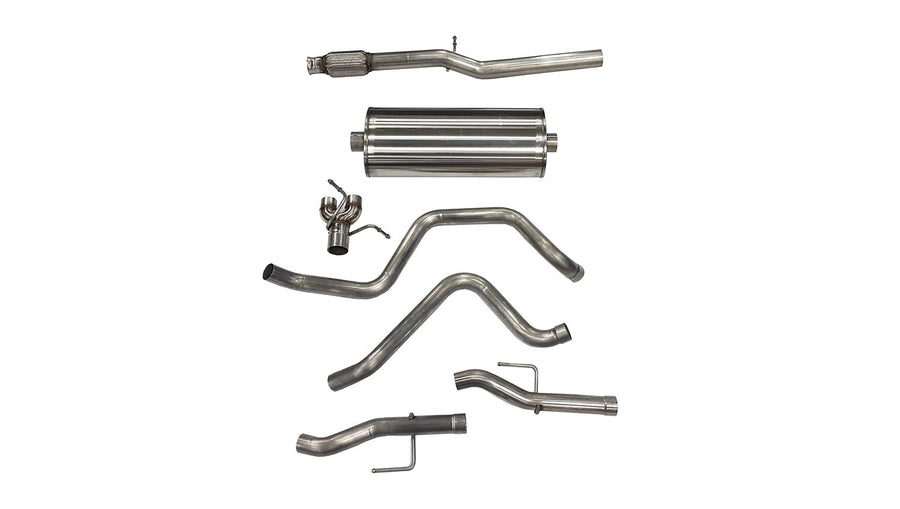SIL CORSA EXHST 2019 Dual Rear Exit Exhaust Cat