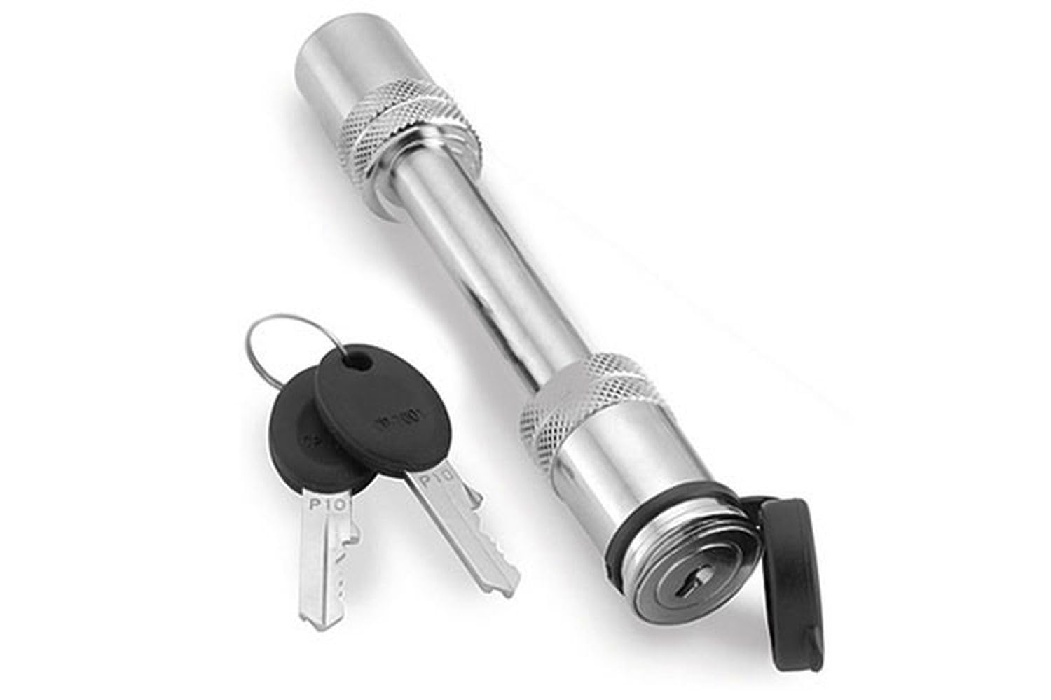 Hitch Lock Black Horse Stainless Steel,Compatible 2in Hitch Receiver car,Truck and SUV-HL-100