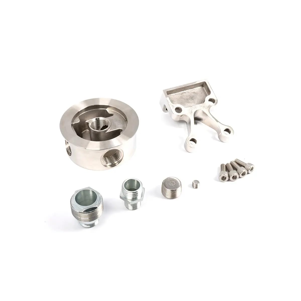Remote Oil Filter Mount PPE Polished 304 Stainless Steel 114002000