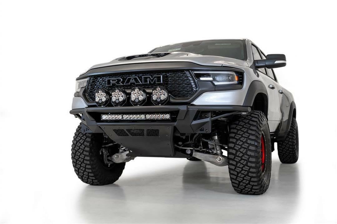 2021 Dodge RAM 1500 TRX Light Hoop Addictive Desert Designs For PRO Bolt-On Front Bumper (L6257021701NA)