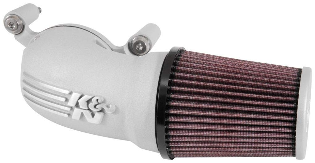 Cold Air Intake Kit K&N: High Performance, Guaranteed to Increase Horsepower: Fits 2008-2017 HARLEY DAVIDSON (Softail, Heritage, Fat Boy, Breakout, Road King, other select models)57-1134S