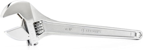 Adjustable Crescent Tapered Handle Wrench - Carded - Home Improvement, Garage & Mechanic Versatile Hand Tool - 18" - AC218VS