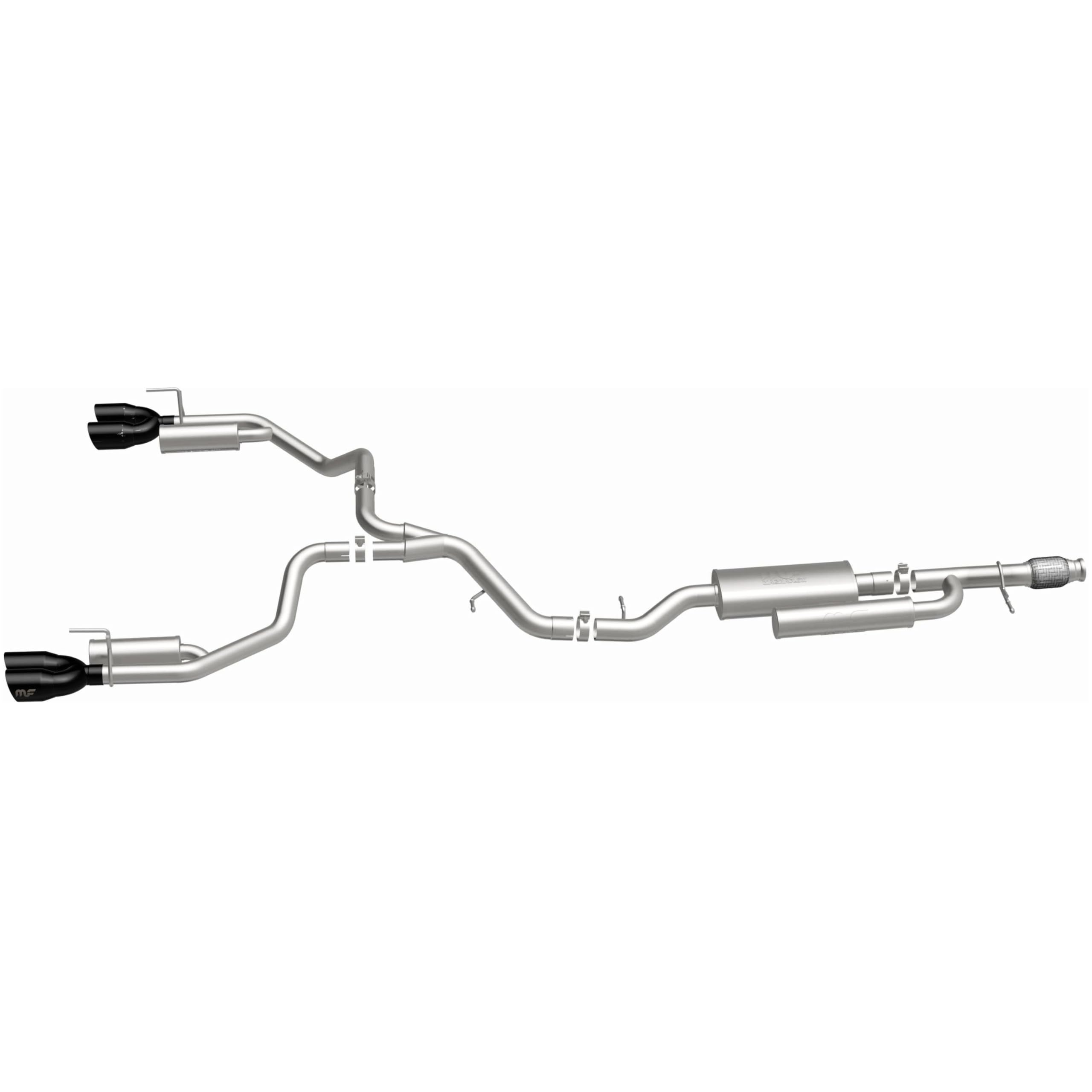 MagnaFlow Exhaust System Performance Kit 19541: Cat-Back, Street Series, Compatible With 2021-2025 Chevrolet Tahoe 5.3L, Quad Split Rear Exit