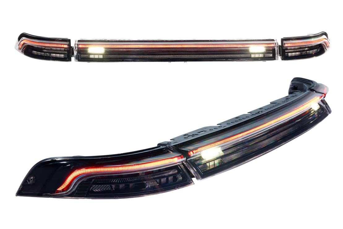 Morimoto XB LED Taillights Porsche 911 Fits 993 94-98, Plug and Play LED Taillight Assemblies (Red)