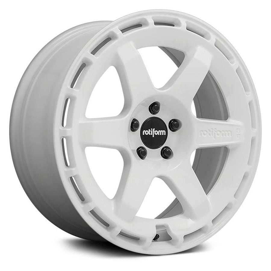 Rotiform 19x8.5 R183 KB1 5x4.5" +40mm White Wheel Rim 19" Inch