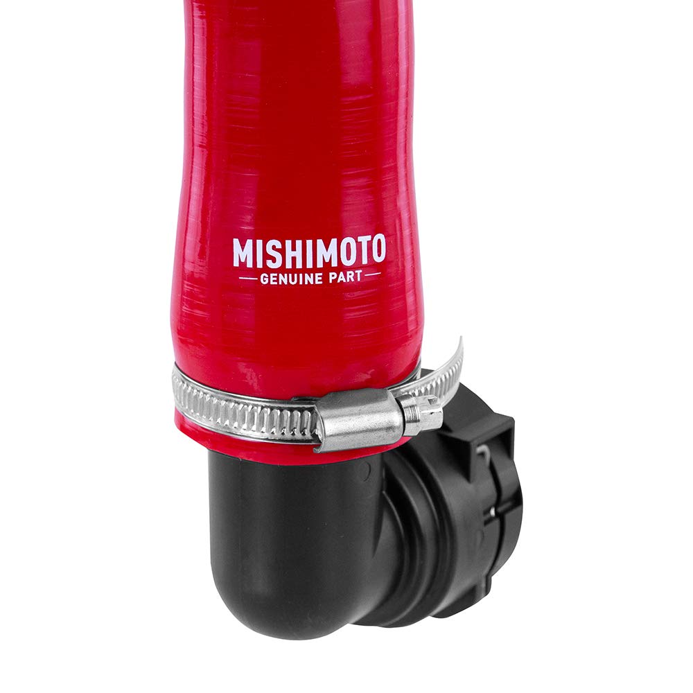 Mishimoto Silicone Coolant Hose Kit MMHOSE-F27T-18RD, Compatible With 2018-2019 Ford F-150 2.7L EcoBoost, Red