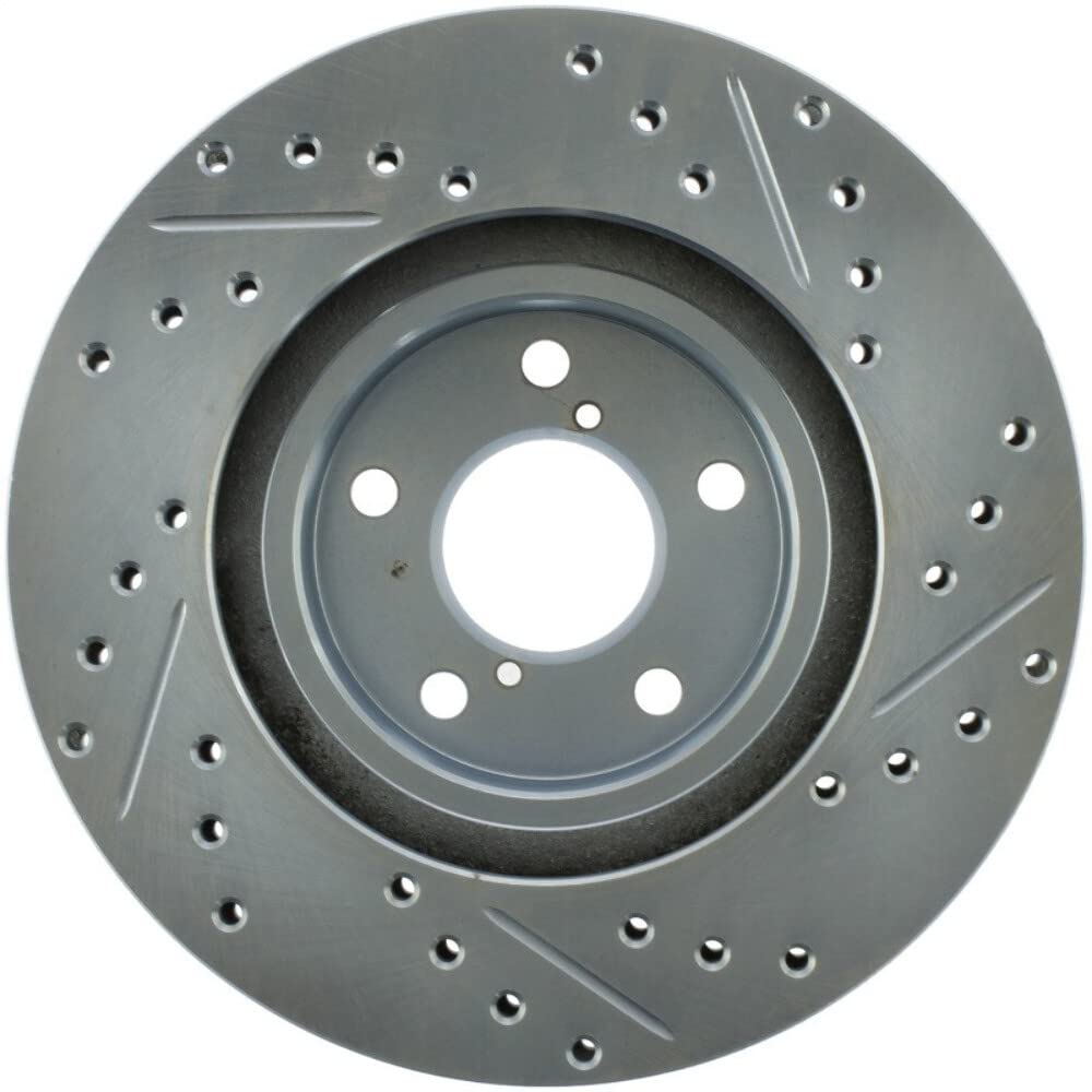 StopTech 227.47012R Drilled & Slotted Select Sport Rotor, Right
