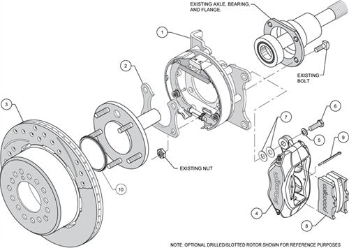 Red FDLI P/S Park Brake Kit