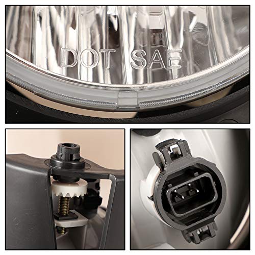 Fog Lights Winjet for [2007 2008 2009 2010 2011 2012 Ford Escape] Driving Fog Lights + Switch + Wiring Kit