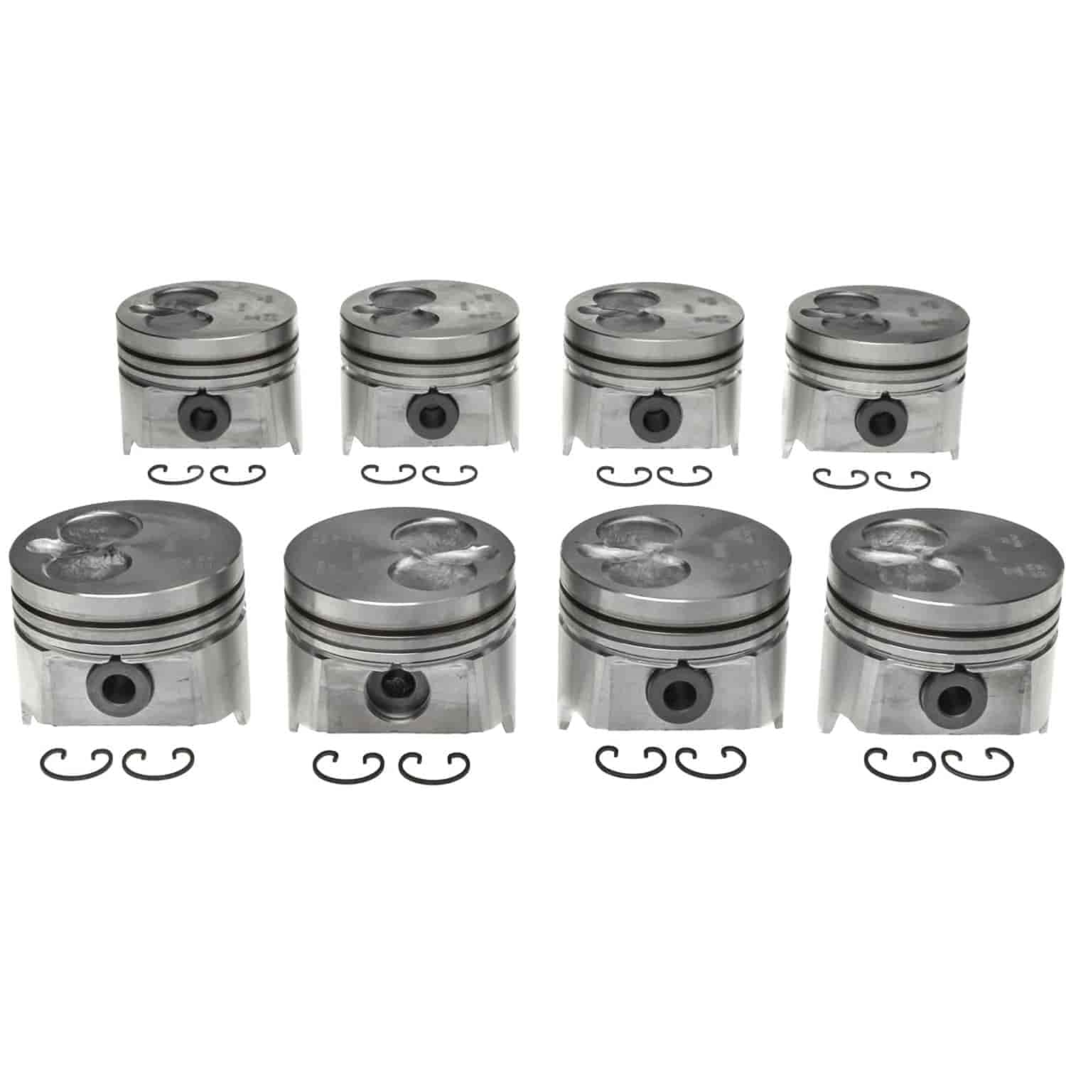 Mahle OE 2242908 Ford Trk 445 7.3L Diesel Eng Piston Set (Set of 8) 1989-94