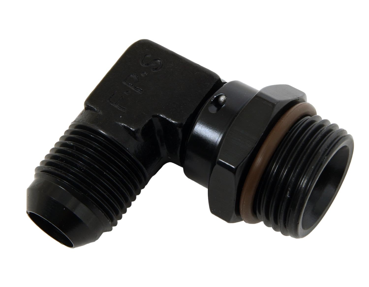 Fragola 499211-BL Performance Systems #10 X 1 1/16-12 (12) 90 Degree Swivel Black