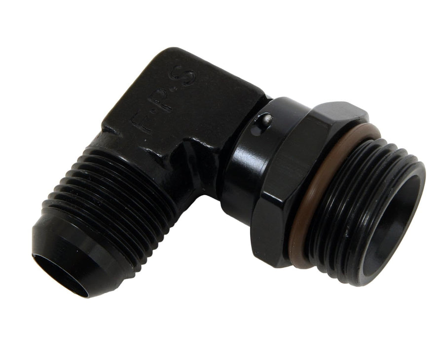 Fragola 499211-BL Performance Systems #10 X 1 1/16-12 (12) 90 Degree Swivel Black