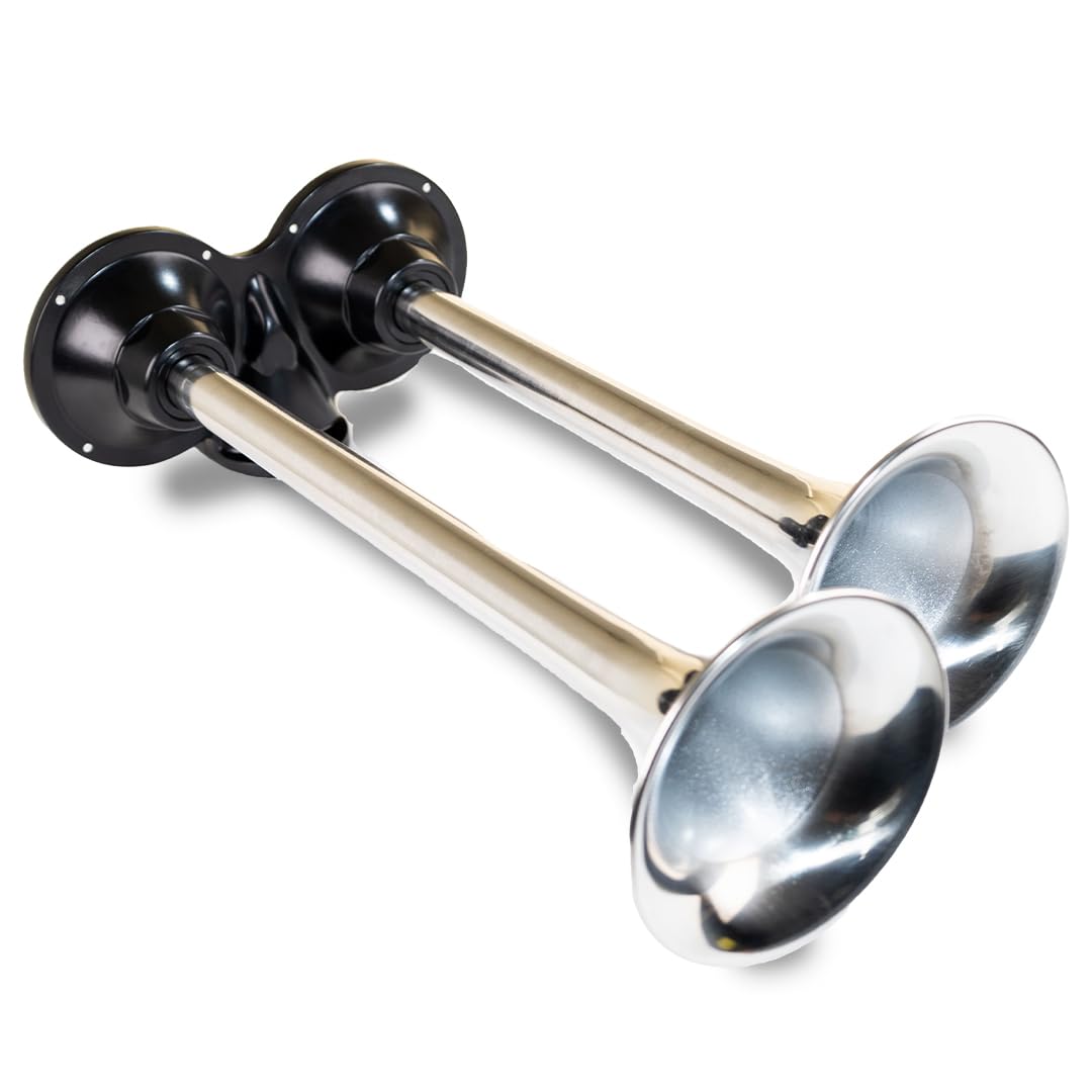 Kleinn 401 Dual Roof Mounted Truck Horn - Chrome