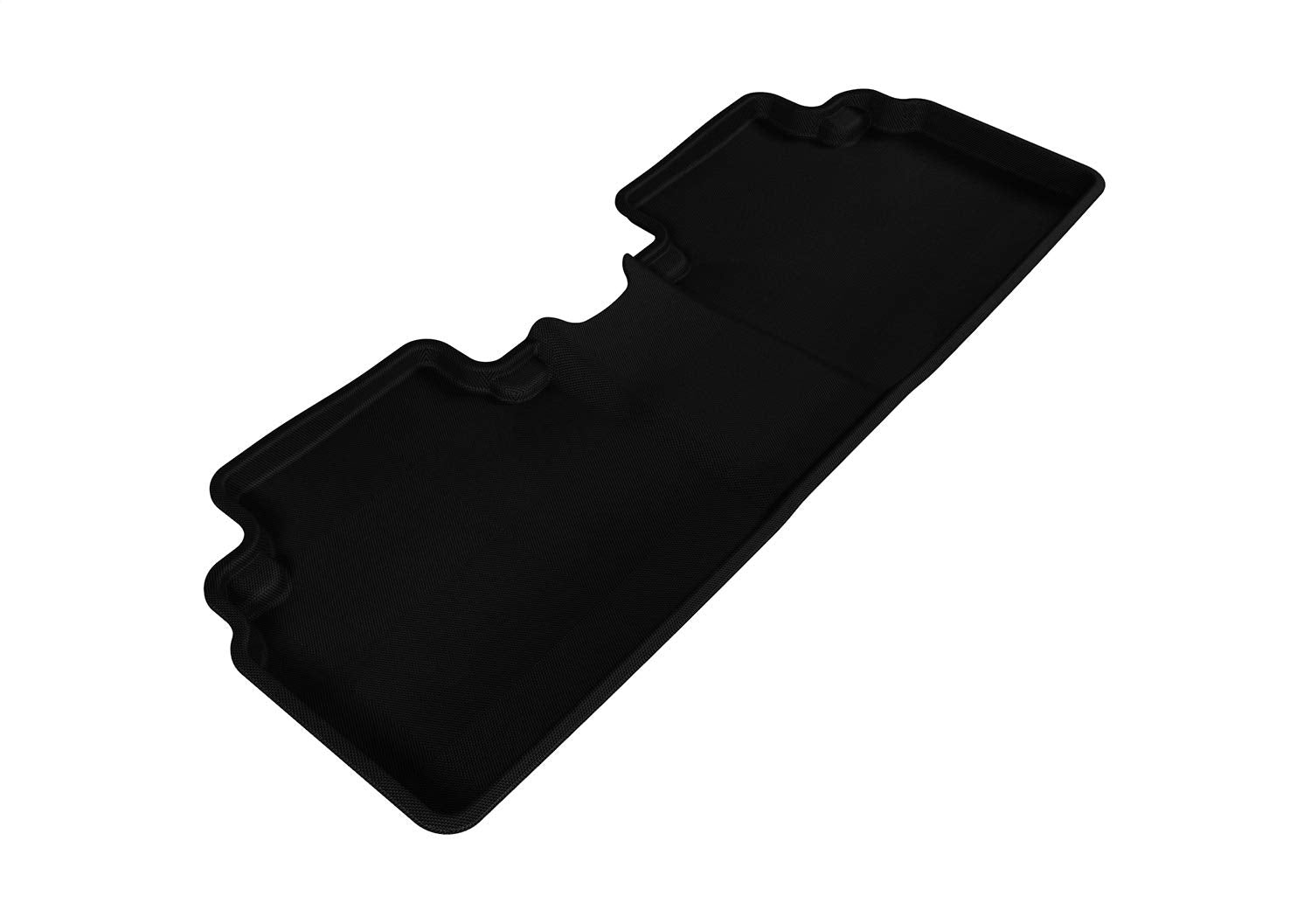 3D MAXpider Custom Fit Second Row All-Weather Floor Mat for Select Honda Civic Models - Kagu Rubber (Black)