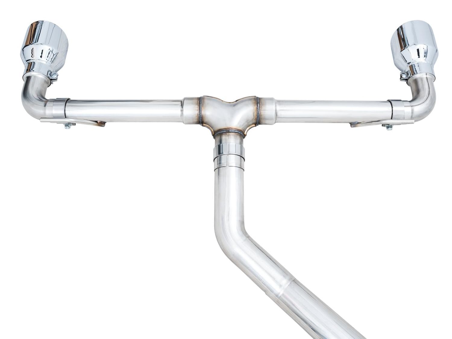 AWE 2022 MK8 VW GTI Track Edition Exhaust - Chrome Silver Tips