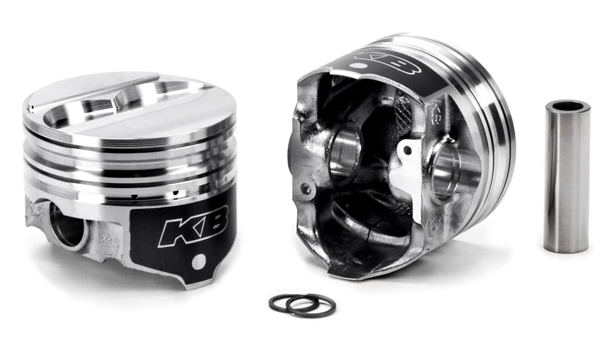 KB PISTONSKB PERFORMANCE, KB Series, 4.320 in Bore, 5/64 x 5/64 x 3/16 in Ring Grooves, Minus 6.00 cc