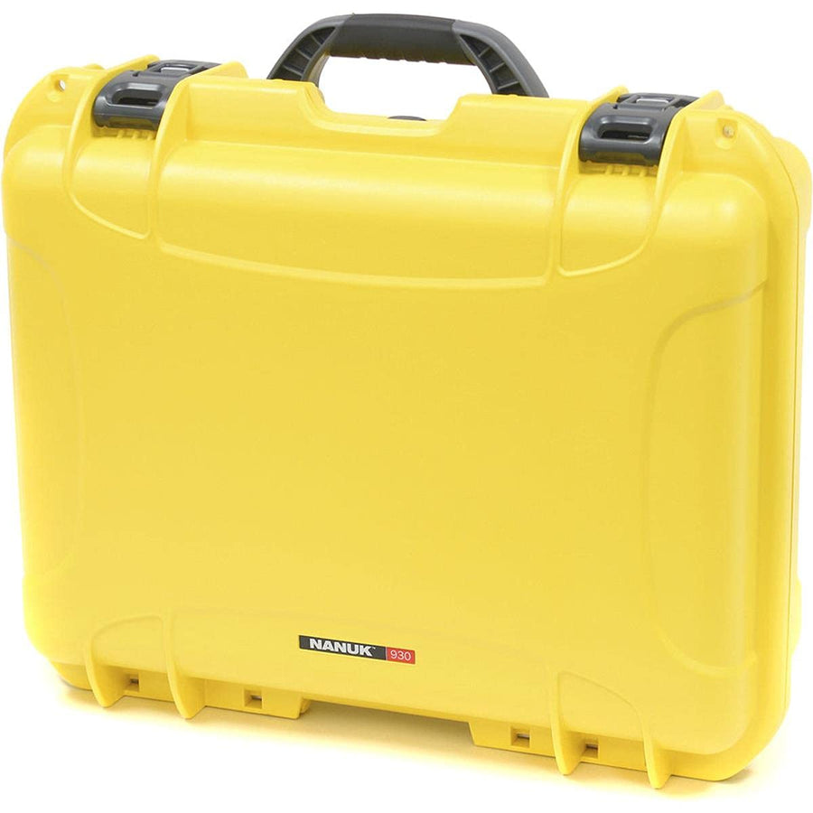 Nanuk 930 Large Series Lightweight NK-7 Resin Waterproof Protective Case with Foam, Yellow