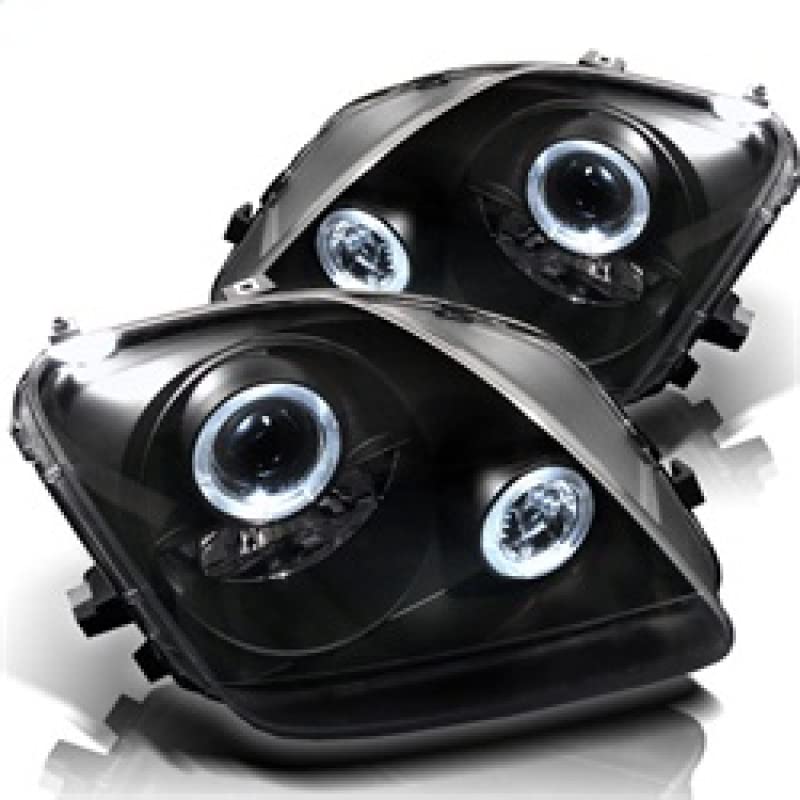 Auto Spyder 5011039 LED Halo Projector Headlights Black/Clear