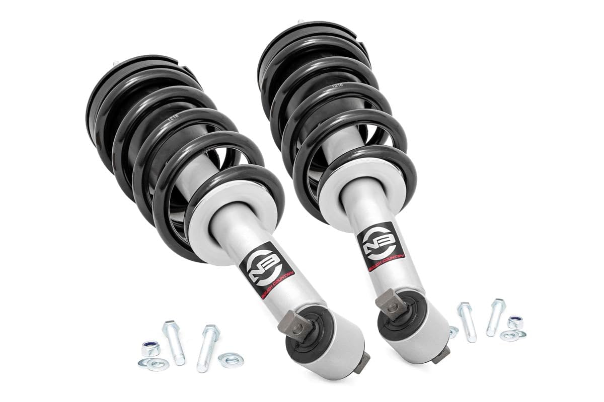 Rough Country N3 Loaded 2" Leveling Struts for 2014-2018 Chevy/GMC 1500-501063