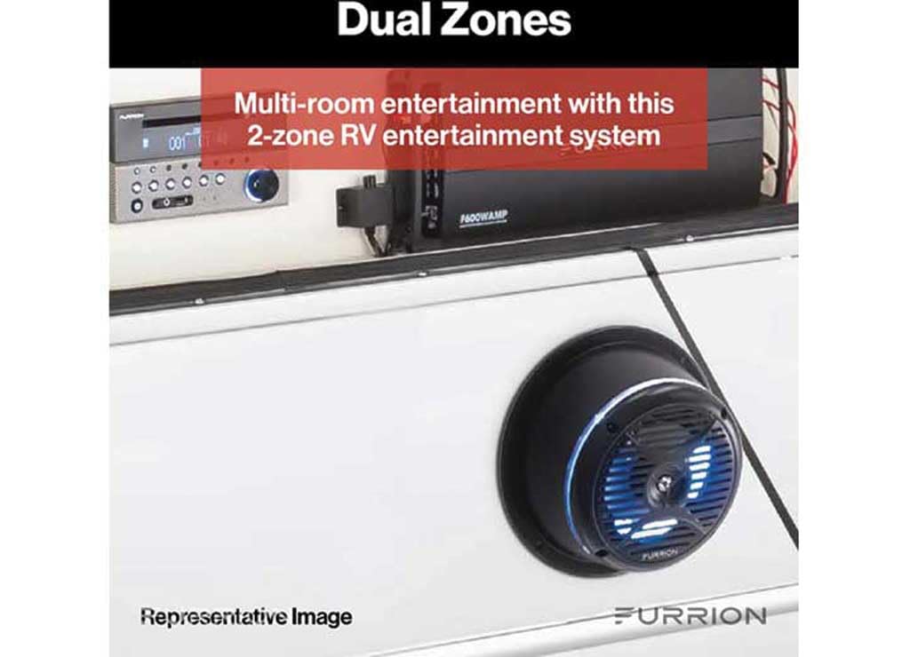 Furrion® - RV & Marine Furrion Entertainment System - 40W, 2-Zone #DV7200S