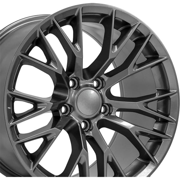 Gunmetal Wheel Painted OE Wheels LLC CV22-17095-5475-54G (17 x 9.5 inches /5 x 120 mm, 54 mm Offset)