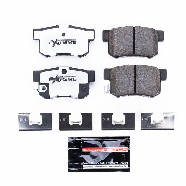 Power Stop Z26-536 Brake Pad Extreme Performance For Acura CL, Acura Legend, Acura RDX, Acura RL, Acura TL, Honda CR-V, Honda Element, Honda Odyssey, Isuzu Oasis [Model Specific] New Formulation