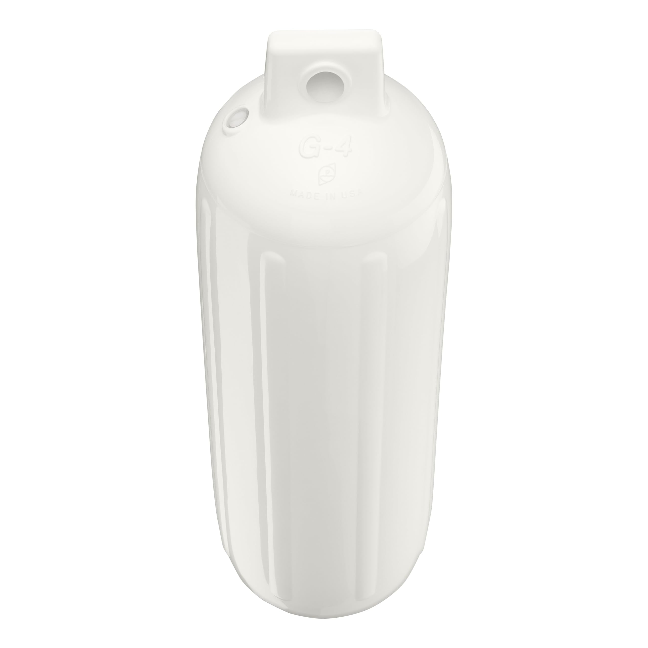 White Polyform G-4 Boat Fender