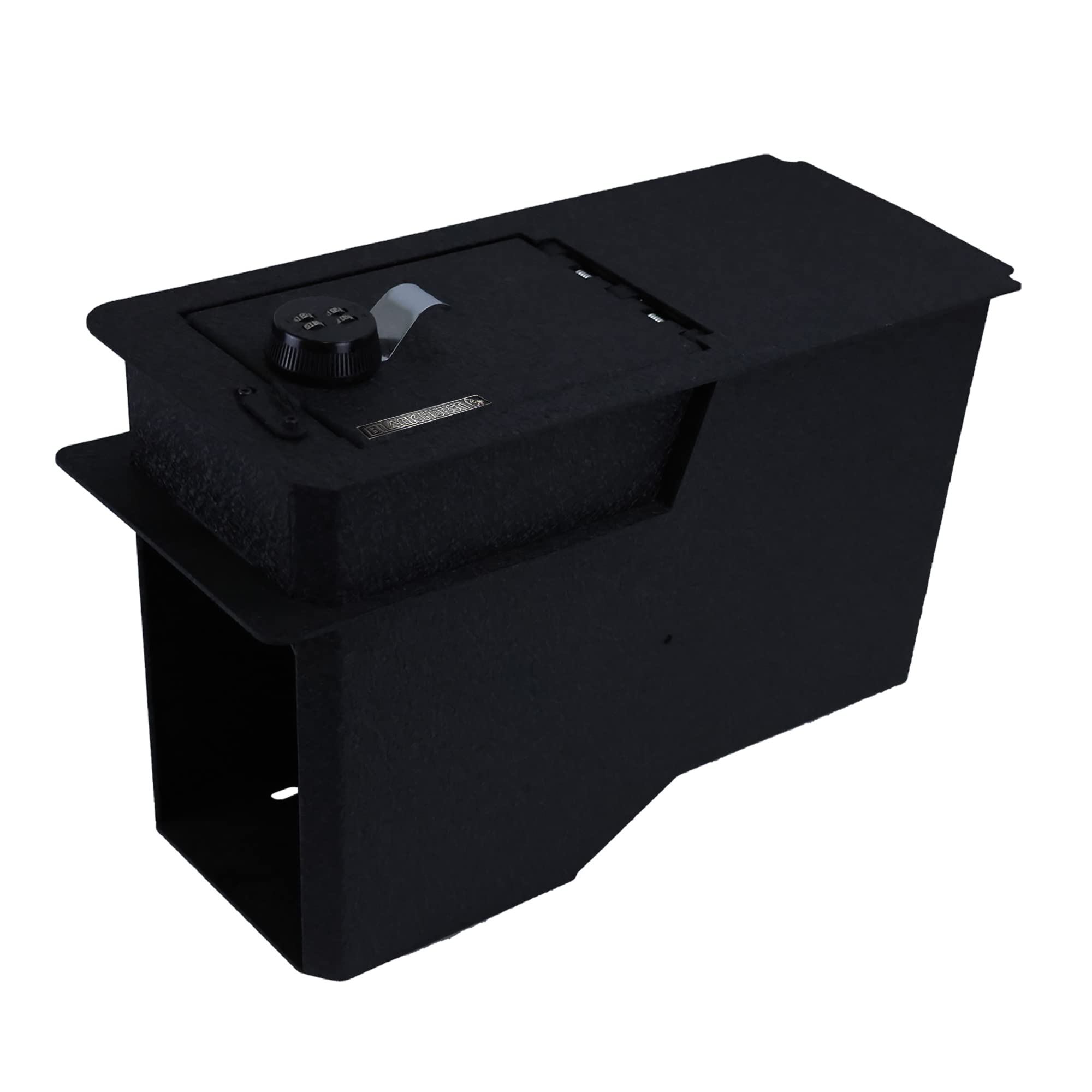 Black Horse Off Road Gun Box Organizer Center Console Safe Black, with 4-Digit Combo Lock Compatible with 2017-2022 Honda CR-V-ASHC01