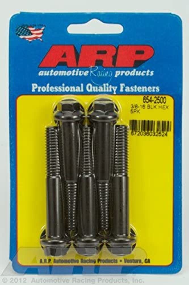 ARP Hex Bolt 654-2500, 3/8"-16, Pack of 5