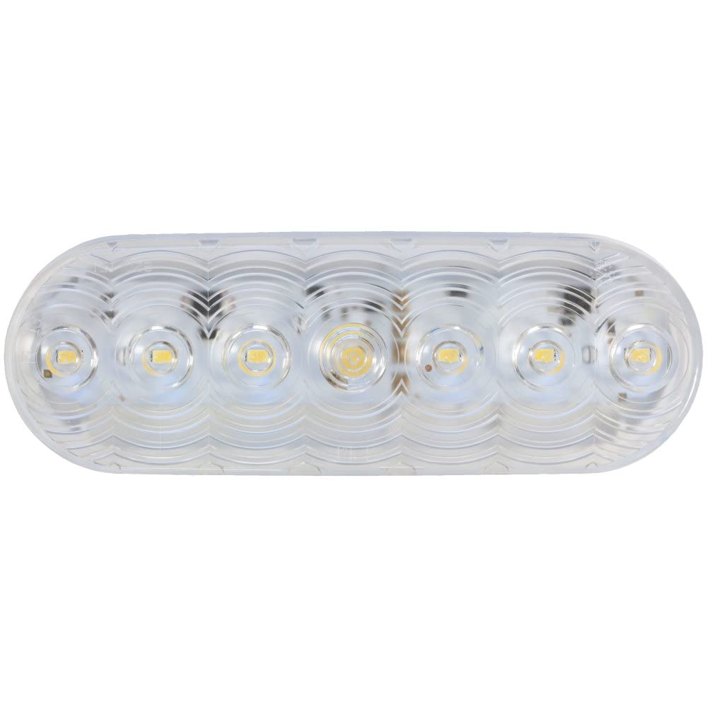 Anderson Marine PETERSON MFG Boating Accessories V821KC-7 Led Back-Up Light Oval Clear