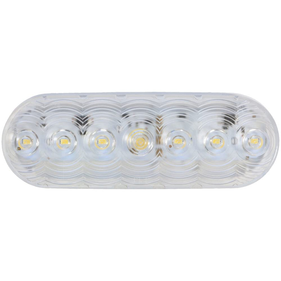 Anderson Marine PETERSON MFG Boating Accessories V821KC-7 Led Back-Up Light Oval Clear