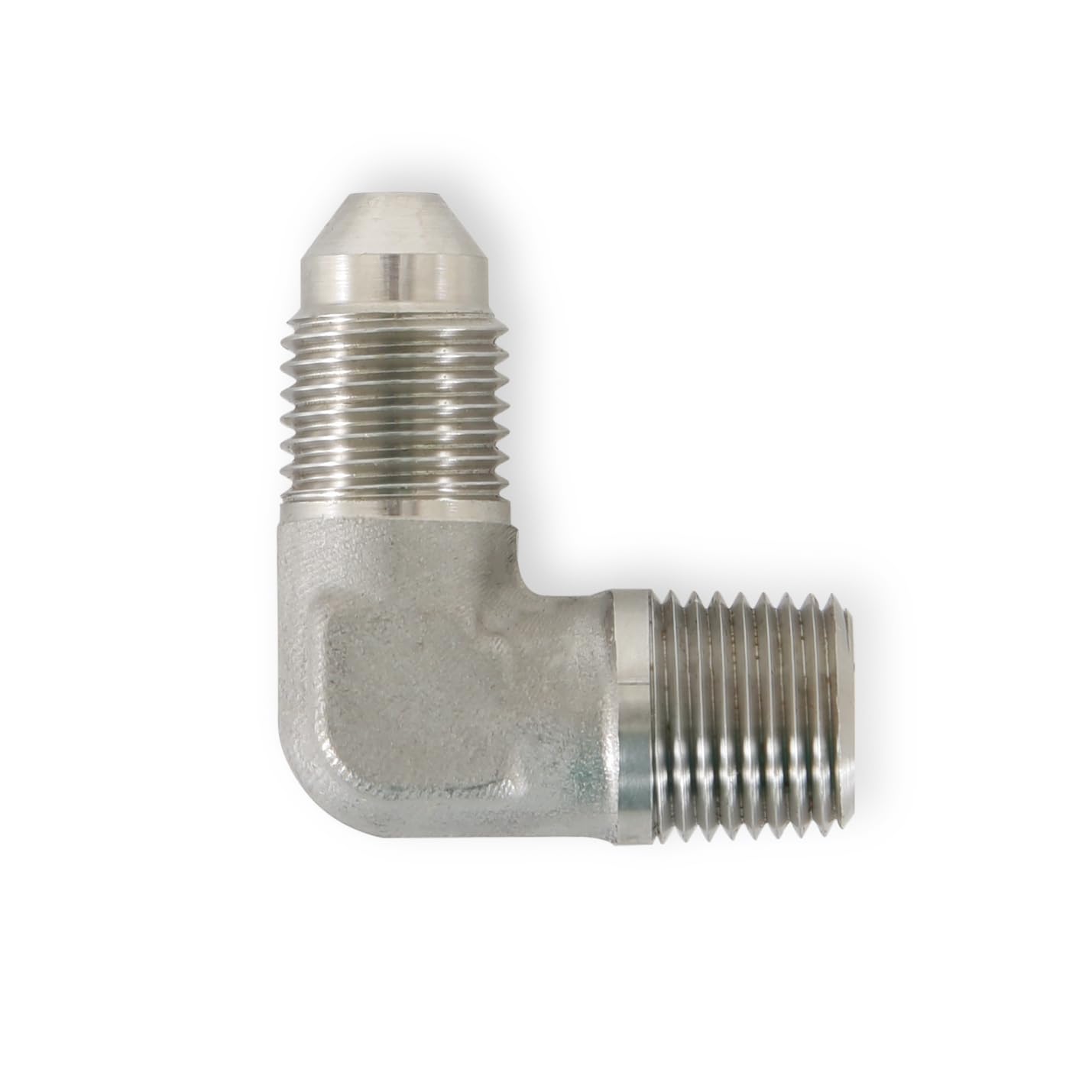 90 Degree Elbow Earl's SS982203ERL Male AN -3 to 1/8 in. NPT - Stainless Steel
