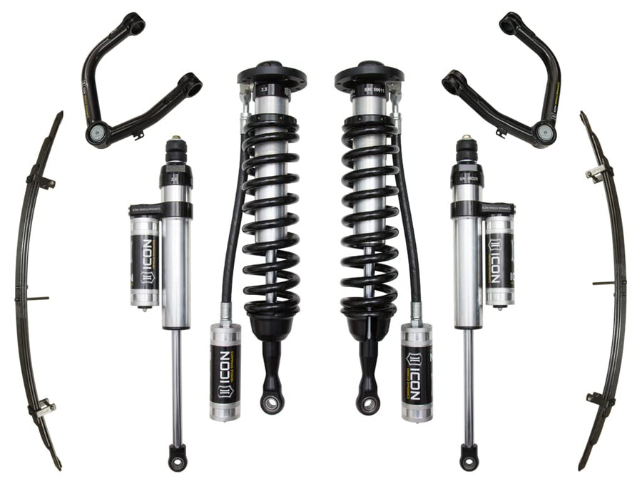 1-3" Lift ICON Stage 5 Suspension System, Tubular UCA, Compatible with 2007-21 Toyotaa Tundra, K53025T