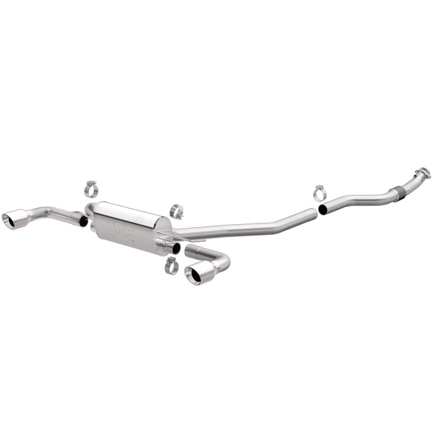 Performance MagnaFlow Exhaust System 16645: Cat-Back, Street Series, Compatible with 2007-2009 Pontiac Solstice