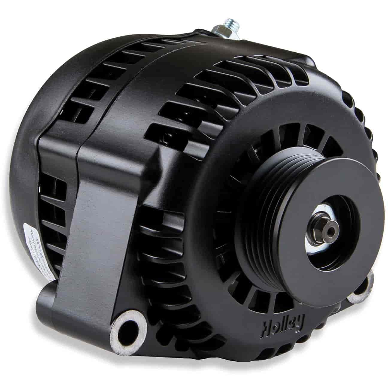 Holley LS/LT Complete Accessory Drive Kit 20-137BK - Black Finish