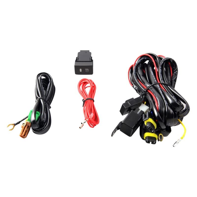 OEM Series Winjet for [2013 2014 2015 Honda Accord Coupe] Driving Fog Lights + Switch + Wiring Kit