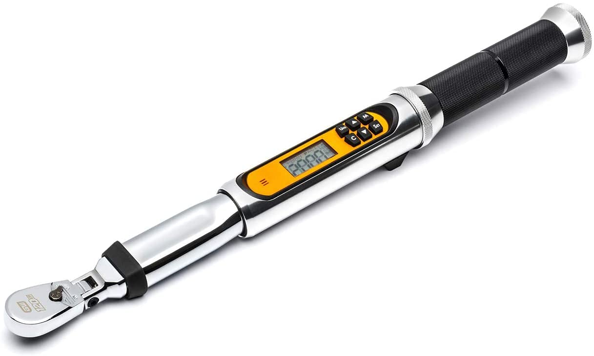 1/4" Drive GEARWRENCH 120XP Flex Head Electronic Torque Wrench with Angle - 85194