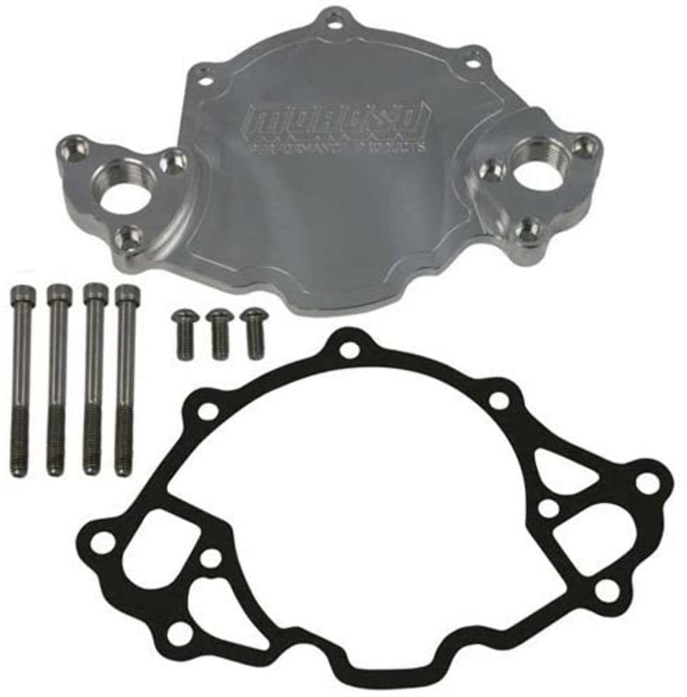 Remote Water Pump Adapter Kit Moroso 63515 for Small Block Ford