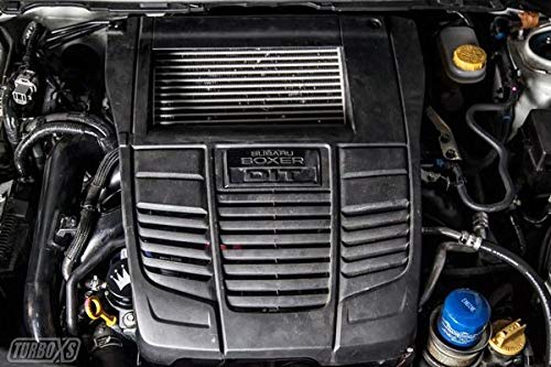 TurboXS Black txs-W15-VPC-BLK Vacuum Pump Cover (15-16 Subaru WRX Billet Aluminum), 1 Pack