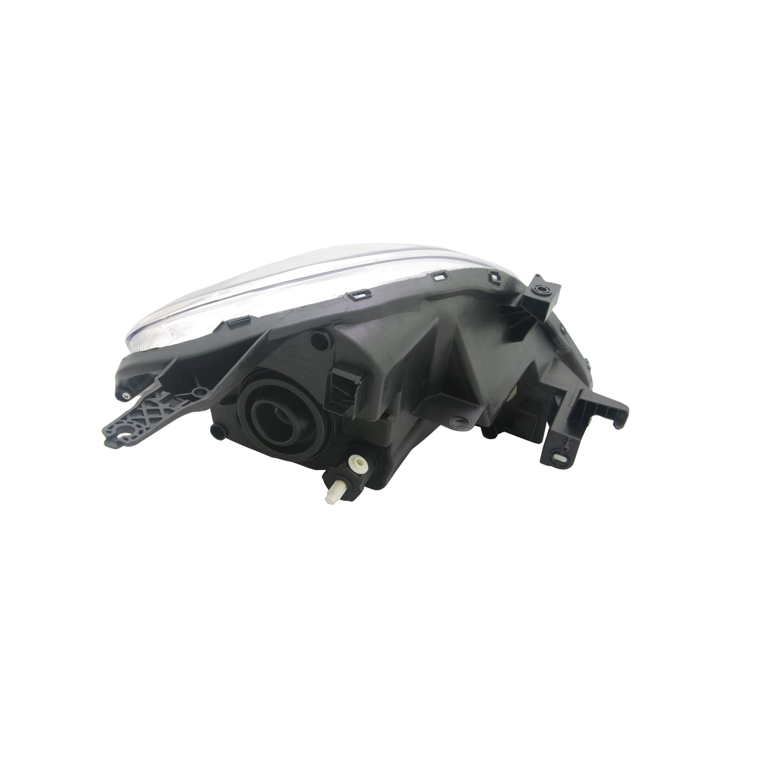 Left TYC Headlight Assembly Compatible with 2012-2014 Nissan Versa