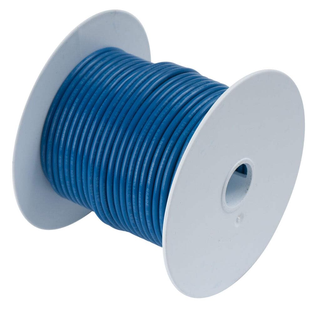 Tinned Copper Wire Ancor 25' (Dark Blue - 16 AWG)