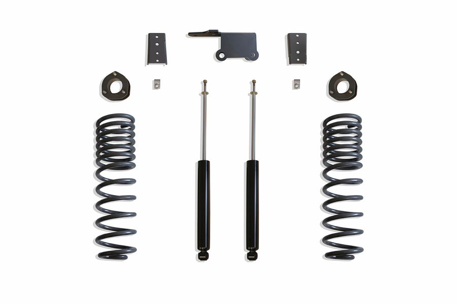 3" Spacers, Maxtrac 902740 4" Rear Coils, Trac/Sway Bar Brkts, Maxtrac Shocks