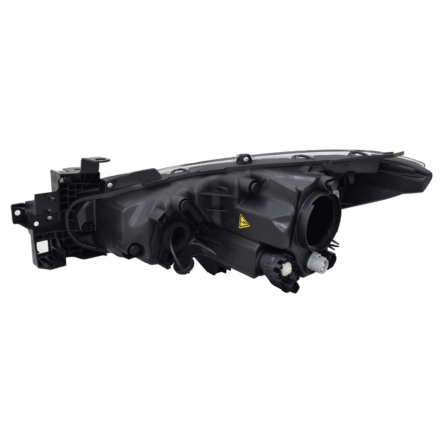 Right TYC Headlight Assembly Compatible with 2014-2018 Mazda Mazda3